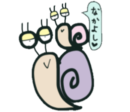 lovely snail"tumu" sticker #12665313
