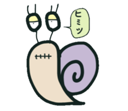 lovely snail"tumu" sticker #12665315