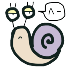 lovely snail"tumu" sticker #12665319