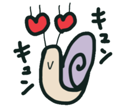 lovely snail"tumu" sticker #12665321