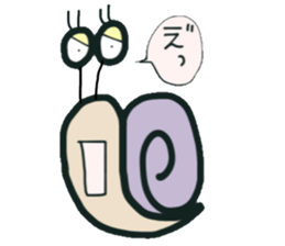 lovely snail"tumu" sticker #12665325