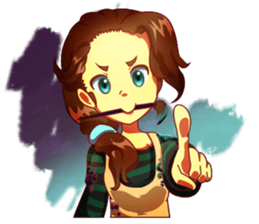 Artsy Rosy sticker #12665494