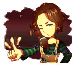 Artsy Rosy sticker #12665495