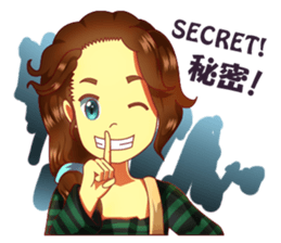 Artsy Rosy sticker #12665533