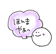 Kansai round face sticker #12666246