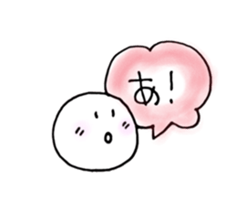 Kansai round face sticker #12666254