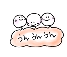 Kansai round face sticker #12666266