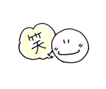 Kansai round face sticker #12666271