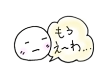 Kansai round face sticker #12666273