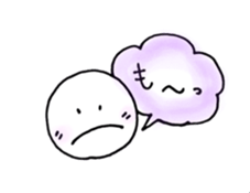 Kansai round face sticker #12666275