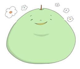 Green apple sometimes fans it sticker #12666486