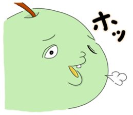 Green apple sometimes fans it sticker #12666503