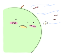 Green apple sometimes fans it sticker #12666505