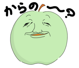 Green apple sometimes fans it sticker #12666513