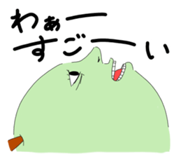 Green apple sometimes fans it sticker #12666517