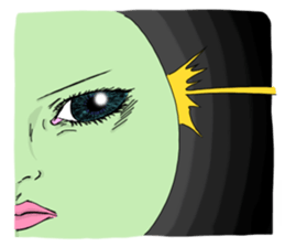 Green apple sometimes fans it sticker #12666524