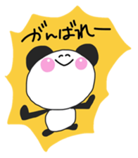 Warm fuzzy panda ! sticker #12666657