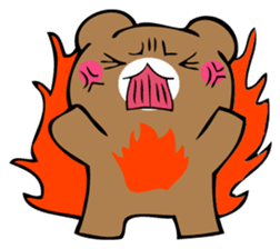 OKOTTERUKUMA 4 sticker #12666739