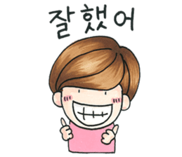 Korean Sticker of Darling(Korean ver.1) sticker #12666832