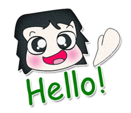 My name Midori. sticker #12668294