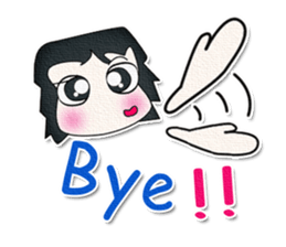 My name Midori. sticker #12668296