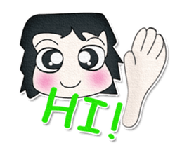 My name Midori. sticker #12668297