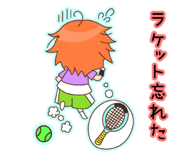 Tennis Lover Boy sticker #12668337