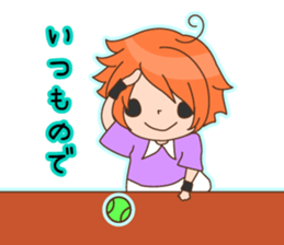 Tennis Lover Boy sticker #12668353