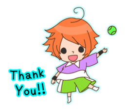 Tennis Lover Boy sticker #12668368