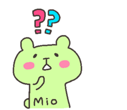 MIO chan 4 sticker #12668465