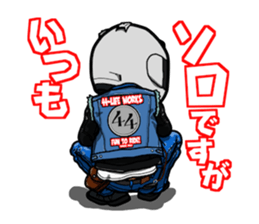 Rides's daily life3 sticker #12668678