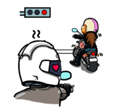 Rides's daily life3 sticker #12668705