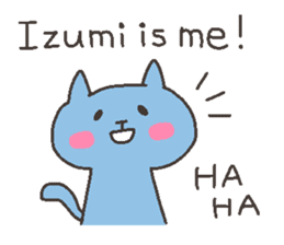 IZUMI chan 4 sticker #12669109