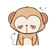 Cheeky Monkey Animated sticker #12669305