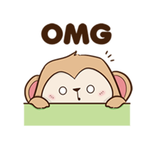 Cheeky Monkey Animated sticker #12669306