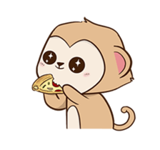 Cheeky Monkey Animated sticker #12669307
