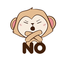 Cheeky Monkey Animated sticker #12669309