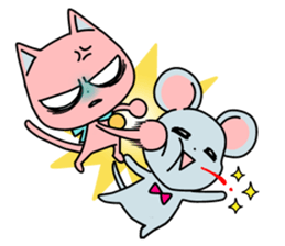 Tsuwinku & Dereru sticker #12669852