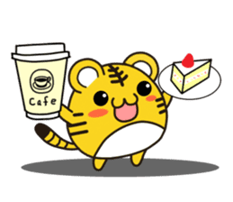 Happy daily life of a little tiger ver.2 sticker #12669926