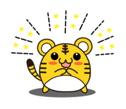Happy daily life of a little tiger ver.2 sticker #12669929