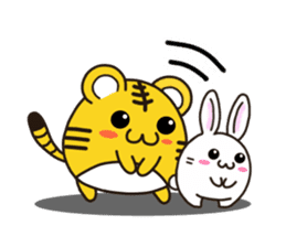 Happy daily life of a little tiger ver.2 sticker #12669931