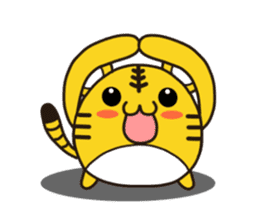 Happy daily life of a little tiger ver.2 sticker #12669932