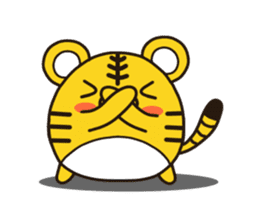 Happy daily life of a little tiger ver.2 sticker #12669933