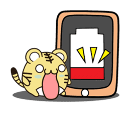 Happy daily life of a little tiger ver.2 sticker #12669934