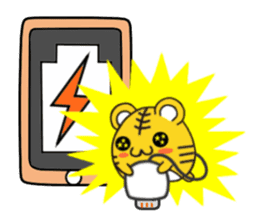 Happy daily life of a little tiger ver.2 sticker #12669935