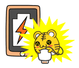 Happy daily life of a little tiger ver.2 sticker #12669935