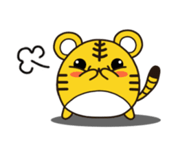 Happy daily life of a little tiger ver.2 sticker #12669937