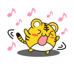 Happy daily life of a little tiger ver.2 sticker #12669941
