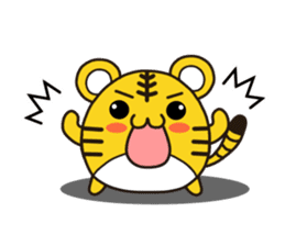 Happy daily life of a little tiger ver.2 sticker #12669943
