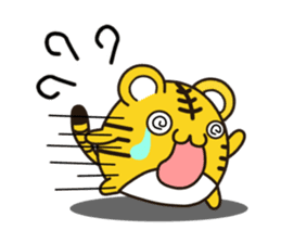 Happy daily life of a little tiger ver.2 sticker #12669947